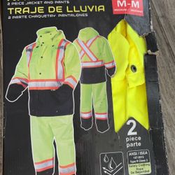 MENS WORK RAIN SUIT 