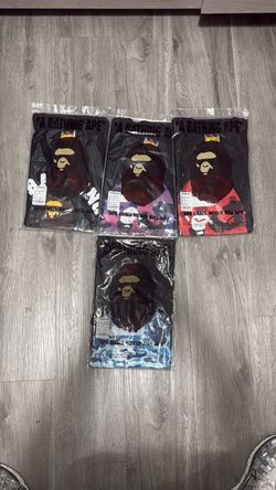 Bape shirts medium