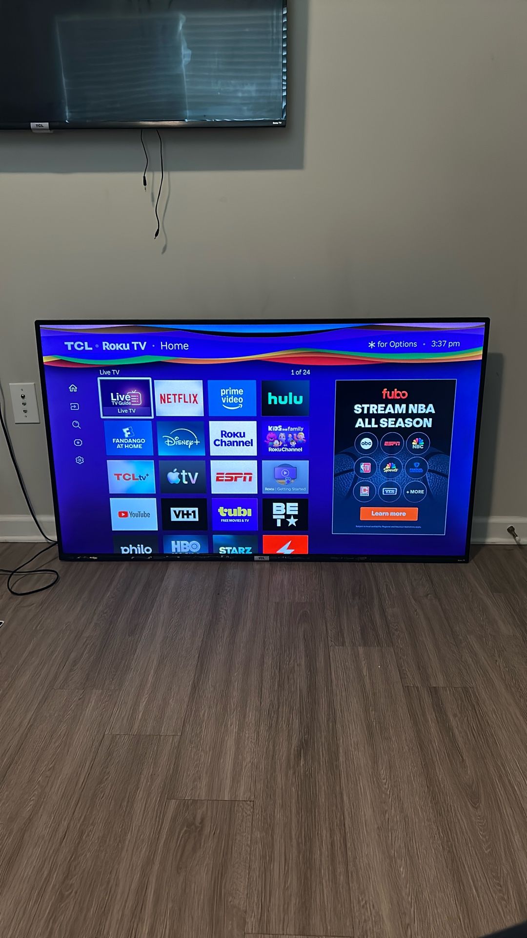 TCL 55inch Smart Roku Tv
