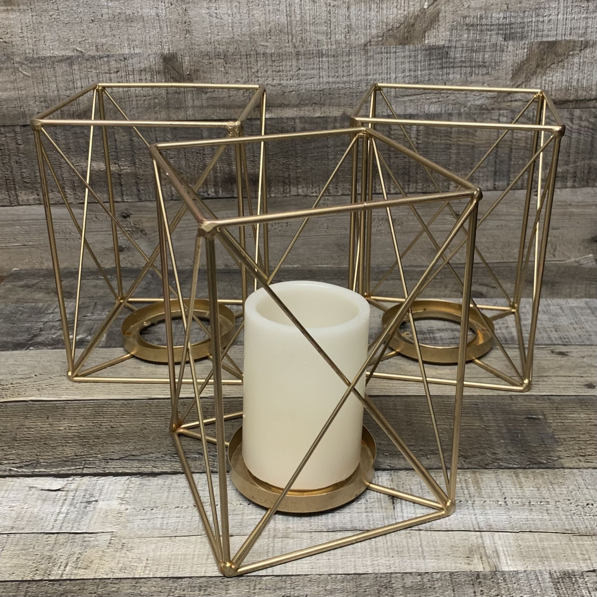 Gold Centerpiece, Set Of 12