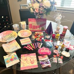 30+ GIRLS BIRTHDAY PARTY SUPPLIES AND DECORATIONS