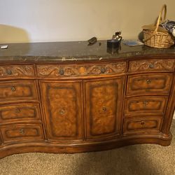 6 Piece Bedroom Set Living room Set Coffee Table End Tables Sofa Table Bar Set Everything For 2500 Or Best Offer