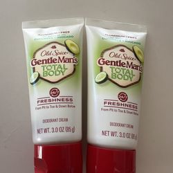 Deodorant Cream Old Spice 2x$15