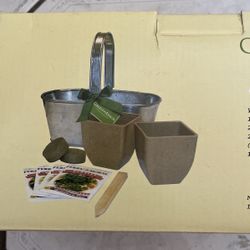 Garden Seed And Pots