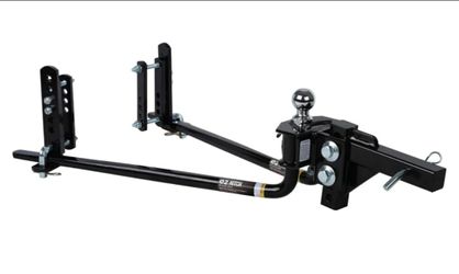 Fastway e2 2-Point Sway Control Round Bar Hitch, 8,000 Lbs MAX
