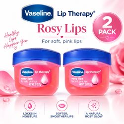 Vaseline Lip Therapy Rosy Lips 2-Pack