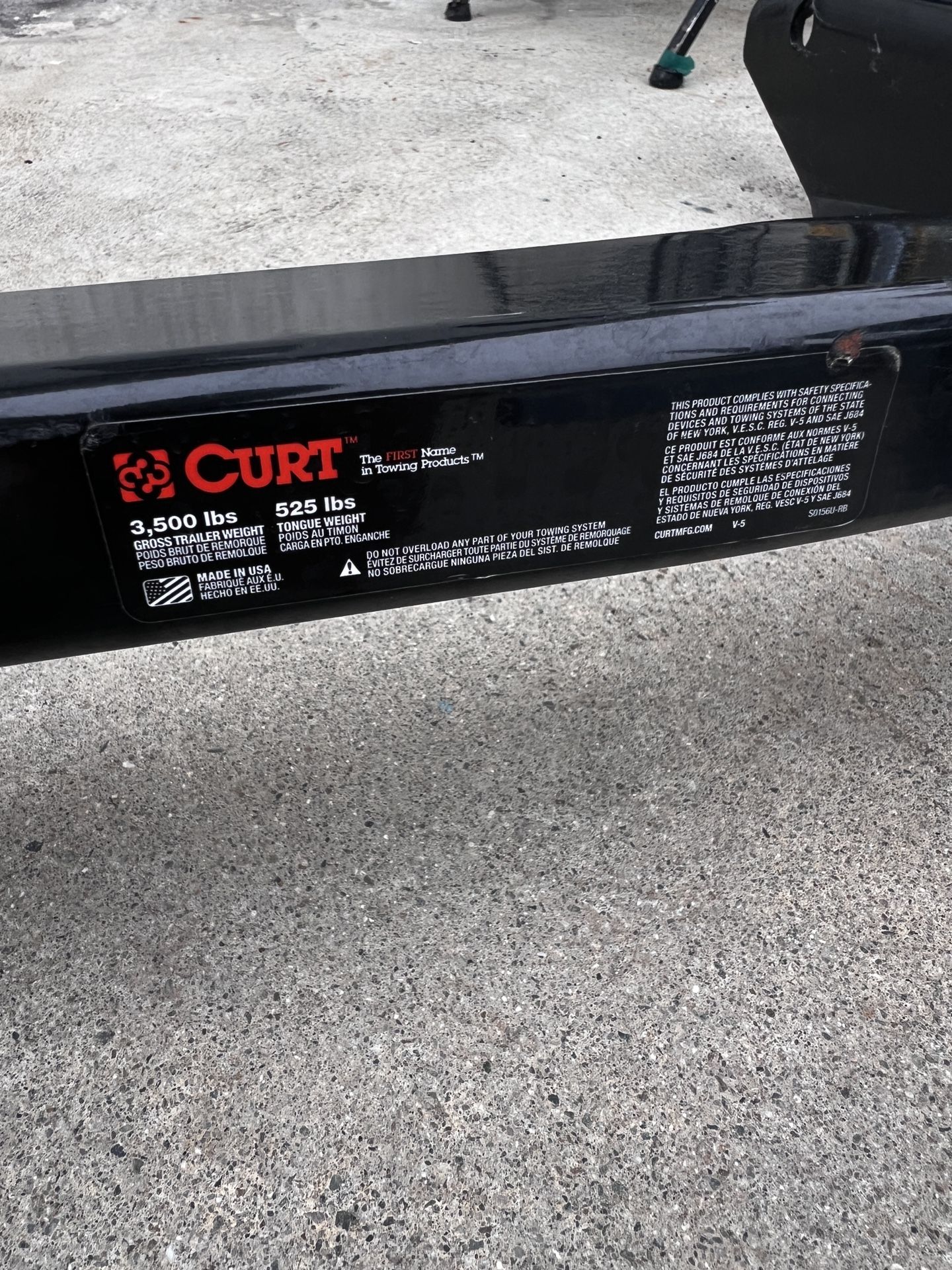 Curt Tow Receiver 