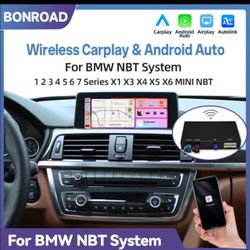 Bmw f30/f32 wireless android auto/apple carplay