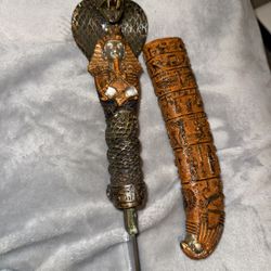Egyptian Cobra Dagger w/ Decorative