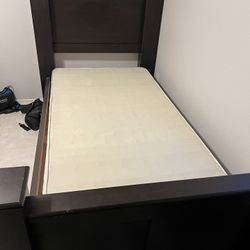 Free Wood Twin Bed 