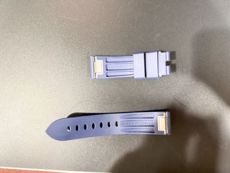 Panerai Blue Rubber Watch Strap