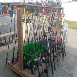 Fishing Poles ( With Or Without Relss)
