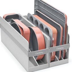 Caraway Nonstick Ceramic Bakeware Set (11 Pieces) - Perracotta - Brand New