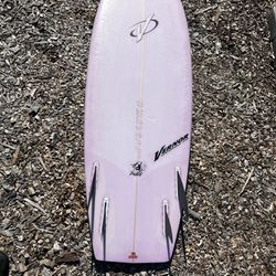 Surfboard Vernor Mini Simmons Soap 5’6” Quad Like New