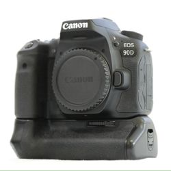 Canon 90D DSLR + Battery Pack