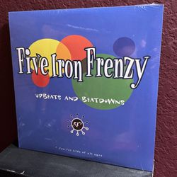 SEALED Five Iron Frenzy ‎Upbeats And Beatdowns 2023 Recycled Color VINYL LP Ska
