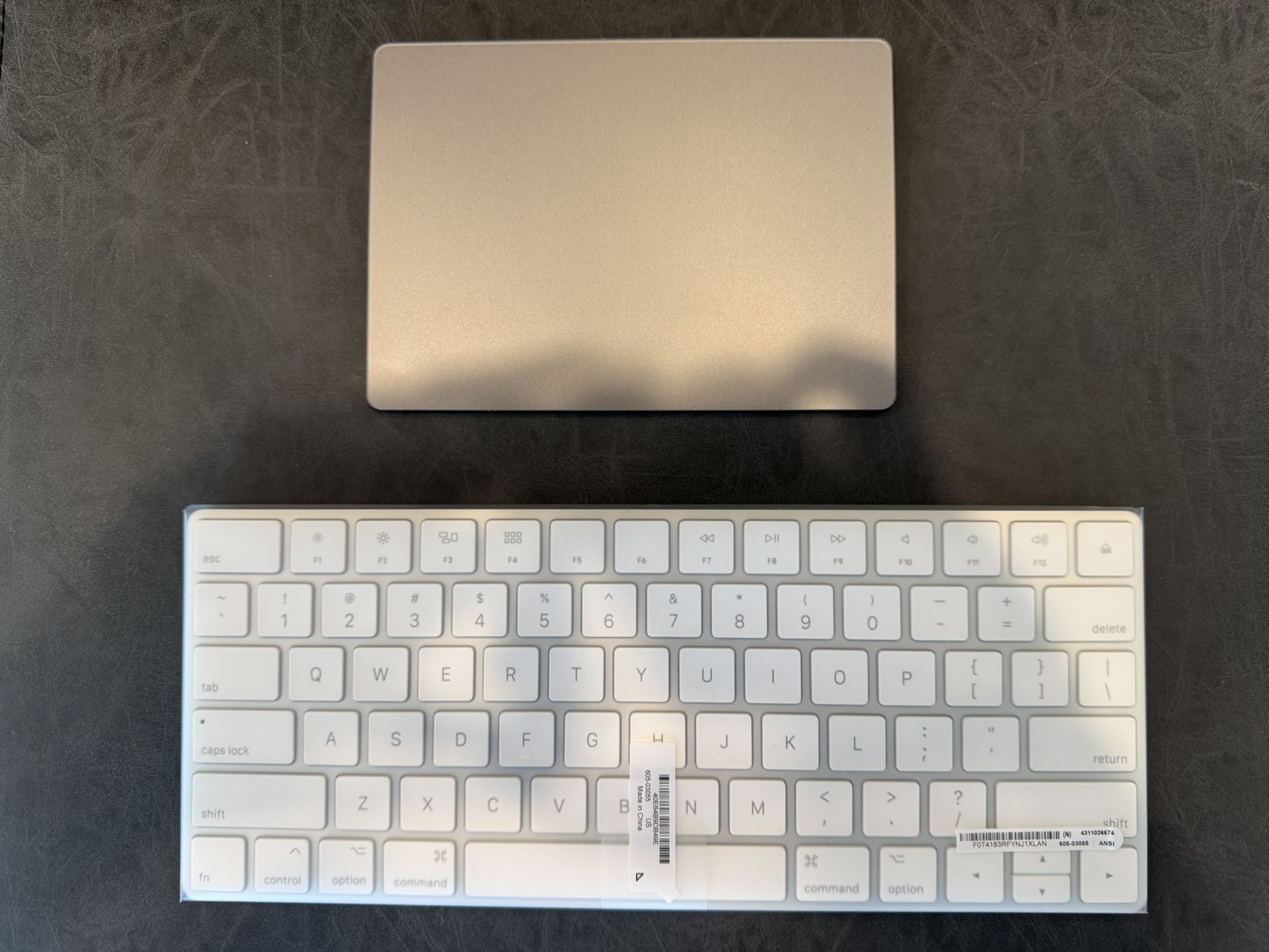 Apple Magic Keyboard (New) + Apple Magic Trackpad (Used)