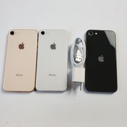 iPhone 8 - UNLOCKED - Like New (Color Choices) 