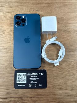 📱 iPhone 12 Pro Max | 256GB | Pacific Blue | Unlocked (Any Carrier)