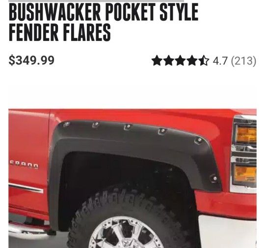 Chevy 2500 Fender Flares