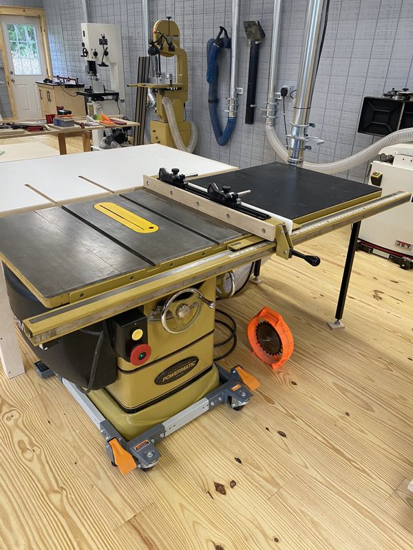 Powermatic PM 2000 Table Saw w/52” table 230v 3HP for Sale in