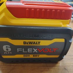 DeWalt 6.0ah flex battery