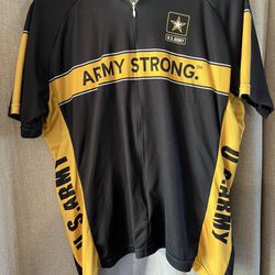 Army strong men’s bike jersey