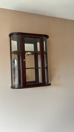 Bombay Company Wall-Mounted Display Cabinet