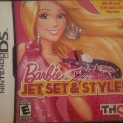 Nintendo Ds Game, Barbie Jet, St, Style 