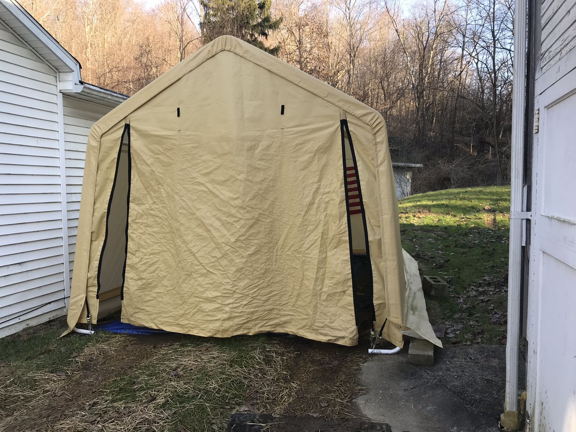 Harbor freight 10x17 portable garage for Sale in Mars, PA OfferUp