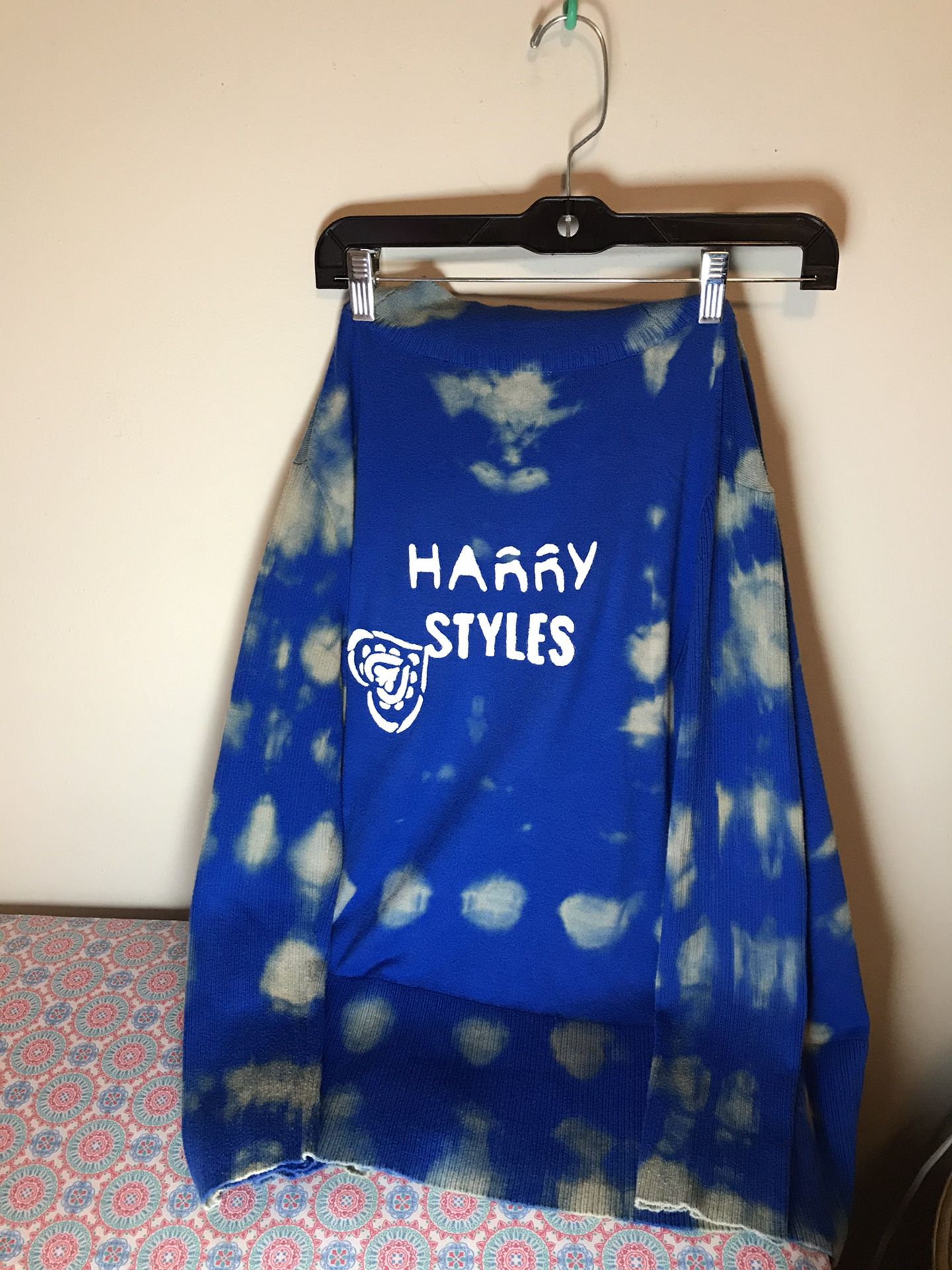 Custom Harry Styles Tie Dye Cardigan