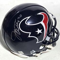 TEXANS SIGNED MINI HELMET!