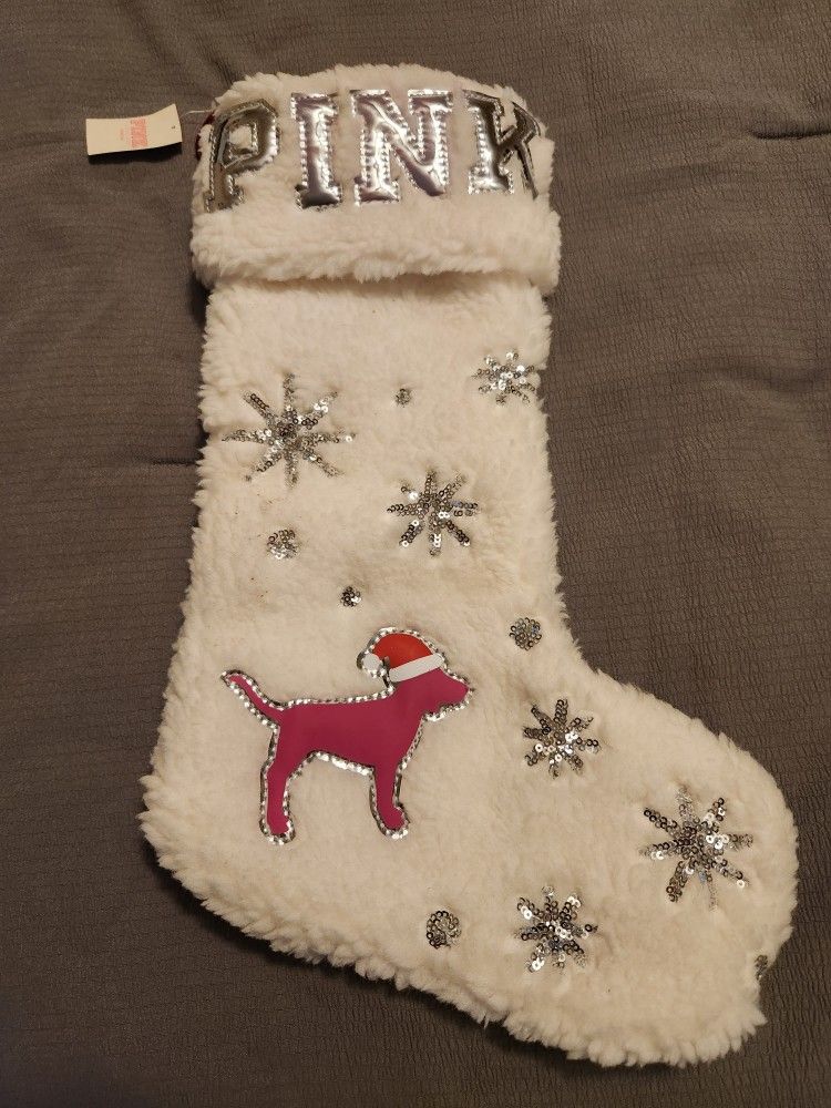 Victoria Secret Pink Christmas Stocking