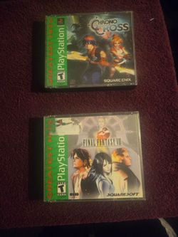 Chrono Cross & Final Fantasy VIII PS1 Greatest Hits Bundle