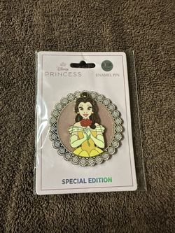 Disney Pink A La Mode Belle Scallop Series Pin