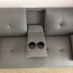 Grey Futon