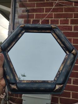 Hexagonal Mirror - $10