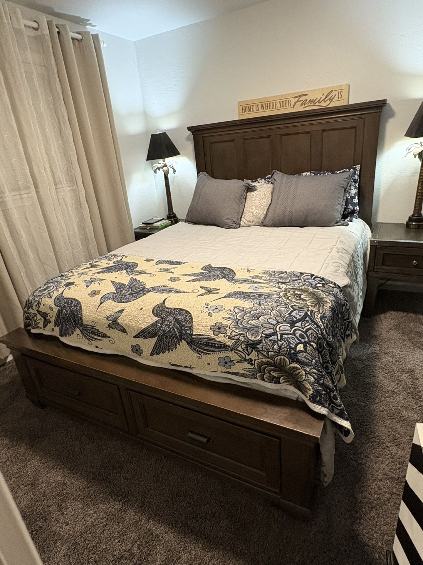 QUEEN BED FRAME