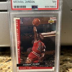 1993 Upper Deck Michael Jordan PSA 7
