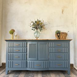 Stately Buffet/Dresser With Rustic Elegance 