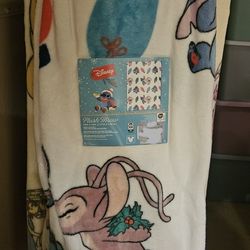Stitch Christmas Blanket $15