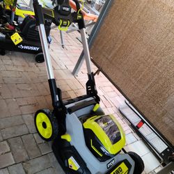 Ryobi 40v Hp Brushless Whisper Series 21-in Walk Behind Self Propelled Mower 
