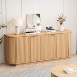 Modern accent console cabinets