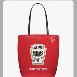 Rare NEW Kate Spade Heinz Ketchup Tote 