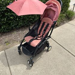 Babyzen Yoyo Pink Ginger with Rain Cover + Umbrella