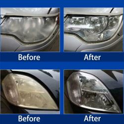 Polishing and restoring your headlights 