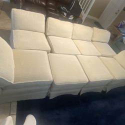 6pc Sectional W/ 2foot Rest 