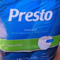Presto Adult Diaper Underwear 