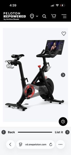 Peloton bike