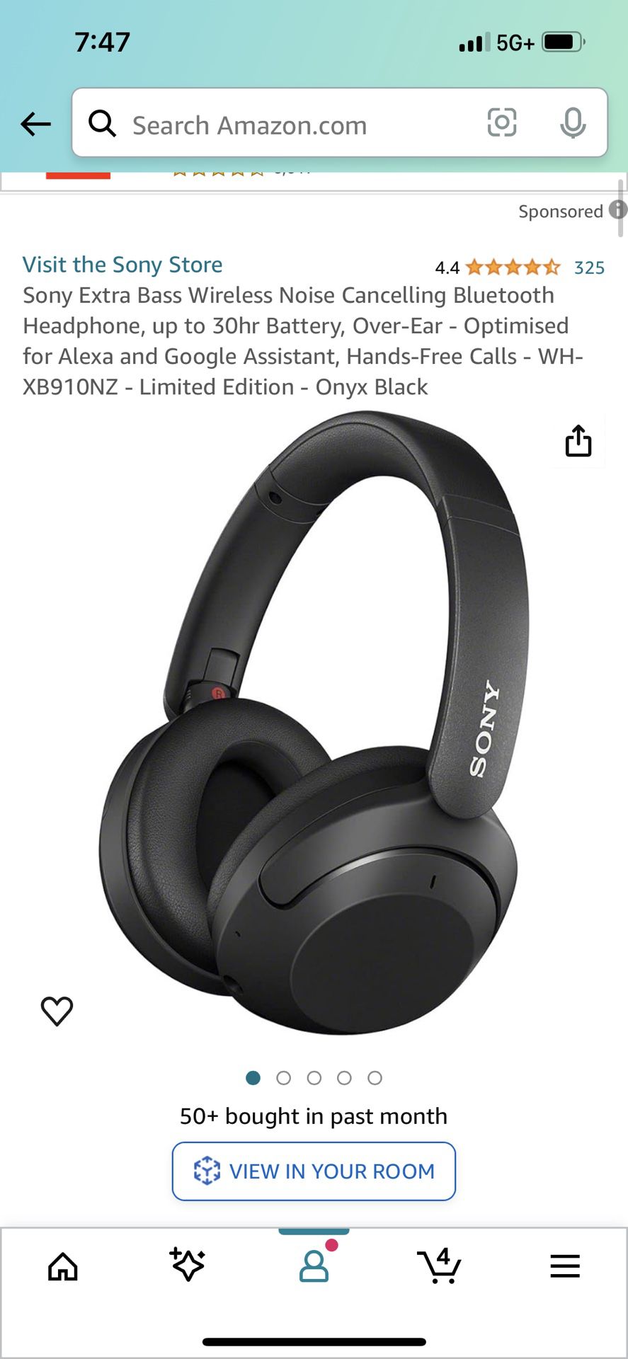 Sony Bass Boosted Headphones